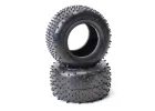 Schumacher Mini Spike 2.2 Truck Tyres - Yellow (2)