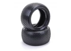 Schumacher Mini Pin 2 1:10 Buggy Rear Tyres - Yellow