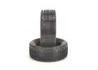 Schumacher Cactus Fusion 2 - 1:10 4WD Front Tyres - Yellow (2)
