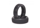 Schumacher Splinter 1:10 2WD Front Buggy Tyres - Yellow (2)