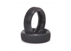 Schumacher Splinter 1:10 2WD Front Buggy Tyres - Silver (2)
