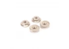 Titanium Low Profile M4 Serrated Nut (4) ** CLEARANCE **