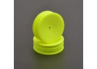 Schumacher 2WD Front Slim Buggy Wheels - Neon Yellow (2)