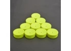 Schumacher 2WD Front Slim Buggy Wheels - Neon Yellow (10)
