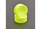 Schumacher 2WD Front Medium Buggy Wheels - Neon Yellow (2)
