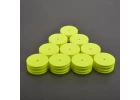 Schumacher 4WD Front Buggy Wheels - Neon Yellow (10)