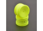 Schumacher 1:10 Rear Buggy Wheels - Yellow - 1 Pair