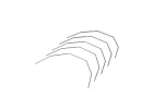 Rear Roll Bars - Cougar-Laydown (5pcs)