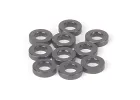 M3 Alloy Washer Black 1.5 mm (10)