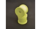 Schumacher 2.2 Stadium Truck Wheel - 12mm Hex - Yellow - 1 Pair