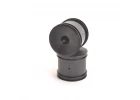 Schumacher 2.2 Stadium Truck Wheel - 12mm Hex - Black - 1 Pair