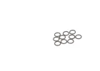 6 x 1 O ring (10)