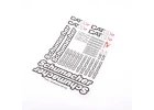 Schumacher Decal Sheet - CAT L1R