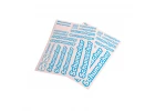 Schumacher Decal Sheet - Neon Blue (2)
