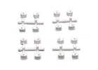 Rear Hub Carrier Inserts (16pcs) - CAT PB