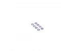 Alloy Grey Wishbone Spacer 1.0mm - Mi10 (8)