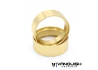 Vanquish 1.9 Brass 1.0 Wheel Clamp Rings (Pair)