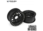 Vanquish KMC 1.9 XD127 Bully Black Anodized