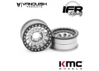 Vanquish KMC 1.9 KM445 IMPACT Clear Anodized
