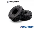 Vanquish Falken Wildpeak M/T 1.9 Tires (2) Red