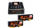 Spektrum G2 Smart Powerstage 8S Surface Bundle: 2 x 5000mAh 4S LiPo Batteries + S250 Charger
