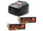 Spektrum SMART Powerstage 8S Surface Bundle - 2 x G2 5000mAh 4S LiPo IC5 With S2100 Charger