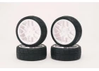 Sweep Hankook Tread 32Deg 24mm Glued Tc Tyres 12Spoke Carpet