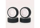 FMS Sweep Hankook Tread 36Deg 24mm Glued Tc Tyres 12Spoke Asphalt