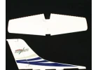 Top Gun Park Flite Class 400 Cessna Tail Wing (Blue)