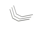 Sway Bar Set - 1.6/1.8/2.0mm (3): 22X-4