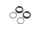 Shock Adjuster Nut w/O-ring AL Black(2):5B5TMINI