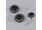 Top RC Landing Gear Set (for BF-109 / P51-D / Spitfire)