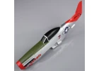 Top RC Fuselage (P51D Red Tail)