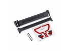 Traxxas Tailgate trim/ trim mount/ 3x10mm BCS (7)/ decals (attaches to 10111 body)