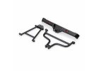 Traxxas Bumper, rear/ bumper mounts, rear (upper + lower) (fits Ford Raptor R)