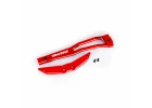 Traxxas Chassis brace, front, 6061-T6 aluminium (red-anodised/ 2.5x6mm CCS (with threadlock) (2)