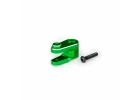 Traxxas Servo horn, steering, 6061-T6 aluminium (green-anodised)/ 3x15mm BCS (with threadlock) (1)