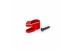 Traxxas Servo horn, steering, 6061-T6 aluminium (red-anodised)/ 3x15mm BCS (with threadlock) (1)