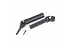 Traxxas Driveshaft assembly, front or rear, MAXX Duty steel core (left or right) (1) (fully assembled, ready to install)/ screw pin (1)