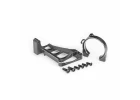 Traxxas Motor mounts (front + rear) (gray-anodised 6061-T6 aluminium)/ 3x10mm CCS (with threadlock) (4)/ 4x12mm BCS (with threadlock) (2) (for use with 3461 motor)