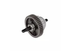 Traxxas Differential kit, center (complete) (aluminium carrier, 20MM wt differential fluid) (fits MAXX or MAXX Slash)