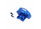 Traxxas Cover, gear (blue-anodised 6061-T6 aluminium)