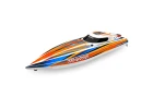 Traxxas Disruptor 4S Race Boat - Orange