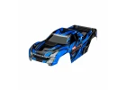 Traxxas Body, Mini MAXX, blue (painted, decals applied)