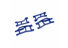Traxxas Suspension arms, front (upper left (1), upper right (1), lower left (1), lower right (1) (blue) (for use with 10790 Mini MAXX WideMaxx suspension kit)