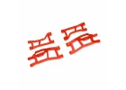 Traxxas Suspension arms, front (upper left (1), upper right (1), lower left (1), lower right (1) (red) (for use with 10790 Mini MAXX WideMaxx suspension kit)