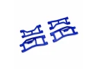 Traxxas Suspension arms, rear (upper left (1), upper right (1), lower left (1), lower right (1) (blue) (for use with 10790 Mini MAXX WideMaxx suspension kit)
