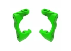 Traxxas Caster blocks (c-hubs), left + right (green)