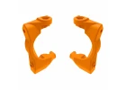Traxxas Caster blocks (c-hubs), left + right (orange)