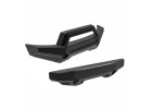 Traxxas Bumper, front (1), rear (1) (black)